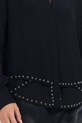 GABBY TOP - BLACK