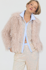 JEN JACKET- CHAMPAGNE