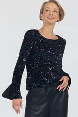 JESSIE TOP- MIDNIGHT