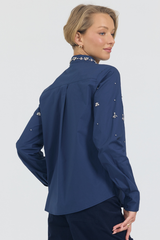 LAURA TOP - MIDNIGHT
