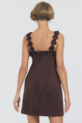 LUCIA DRESS - COFFEE