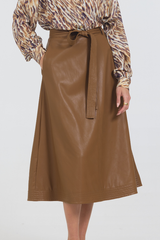 MONICA SKIRT - CARAMEL