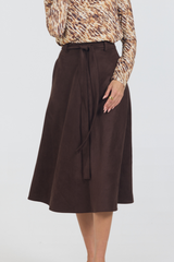 MONICA skirt- Coffee