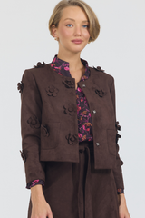 SERENA jacket - Coffee