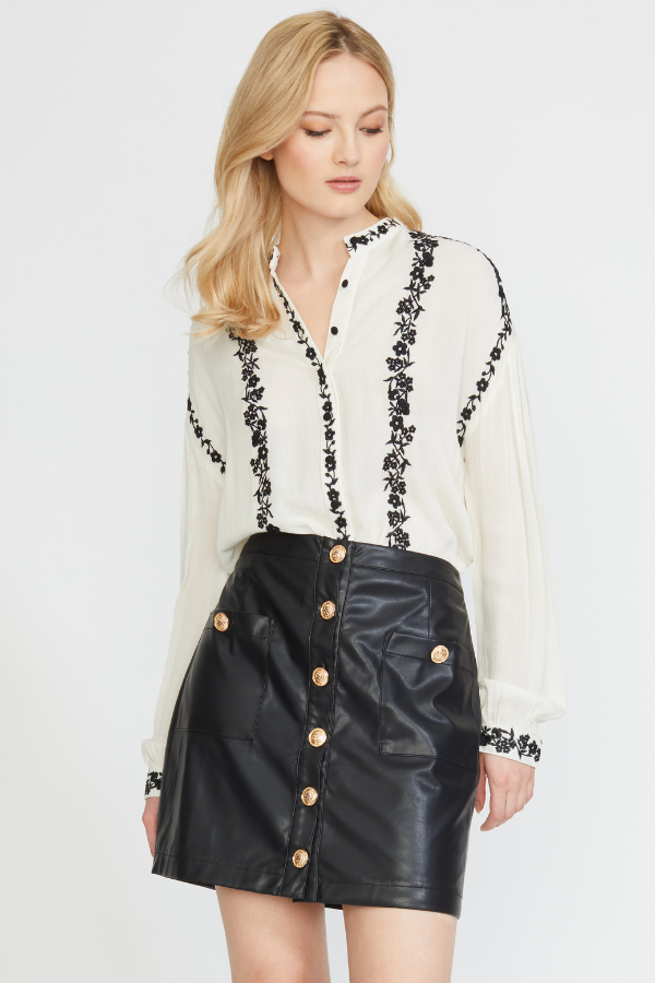 bibiy STELLA MINI SKIRT black