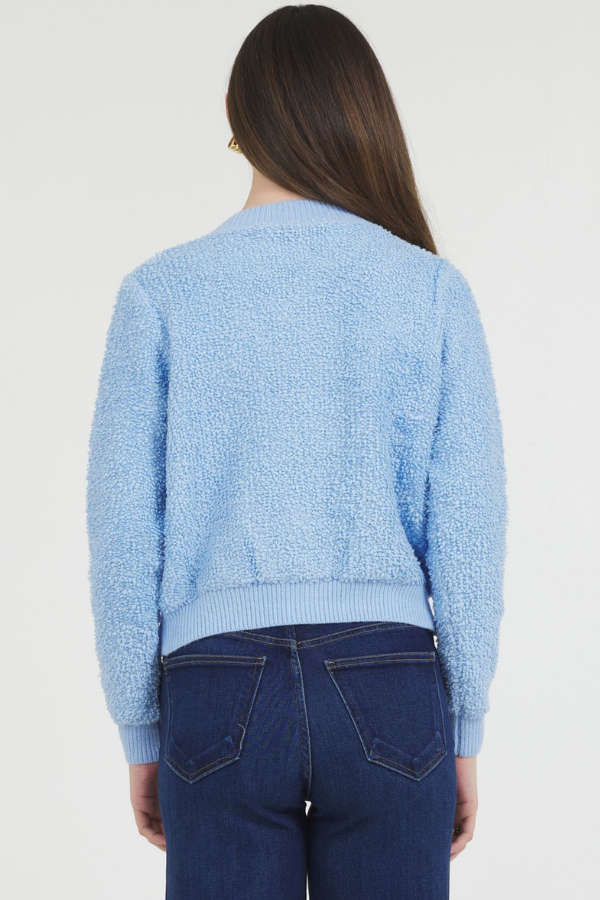 BOUCLE TEXTURED CARDIGAN