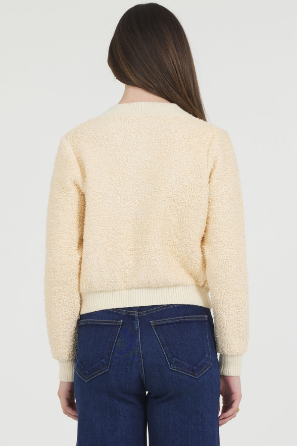 BOUCLE TEXTURED CARDIGAN