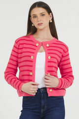 STRIPE CARDIGAN