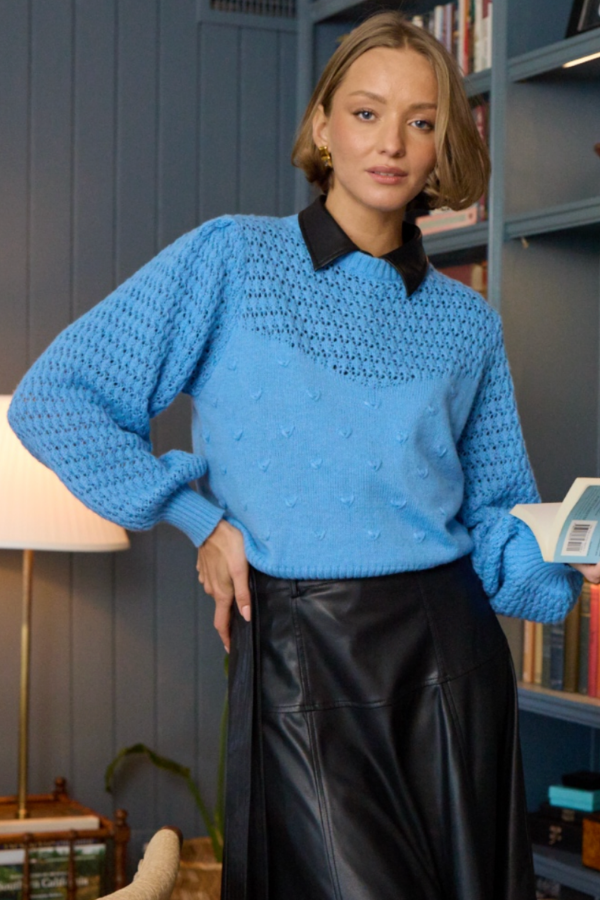 POPCORN TEXTURE SWEATER