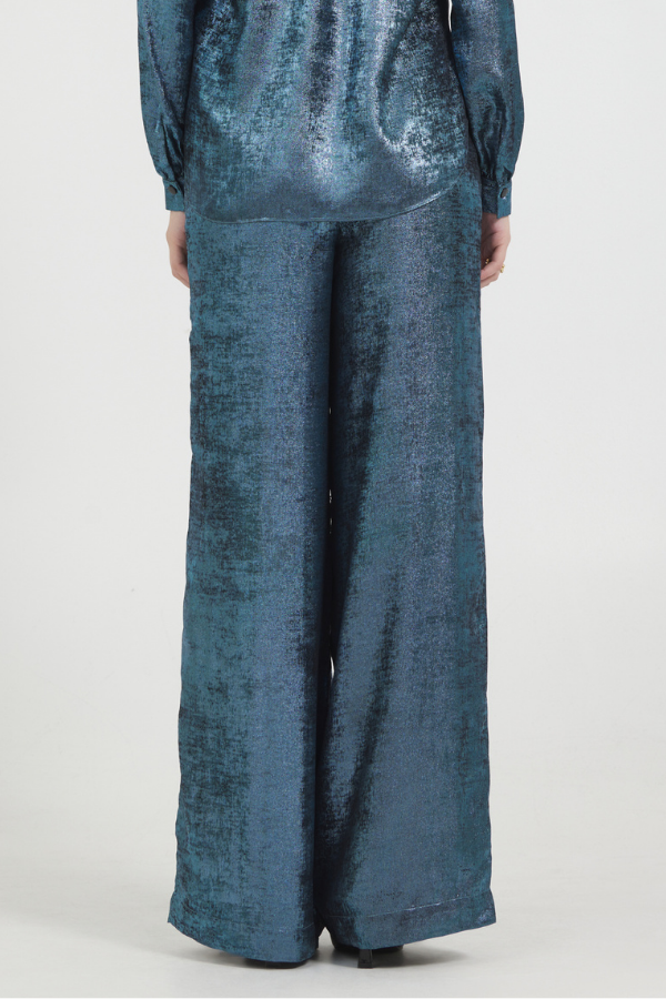 LUREX DRAWSTRING PANTS