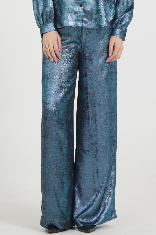 LUREX DRAWSTRING PANTS