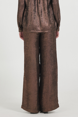 LUREX DRAWSTRING PANTS