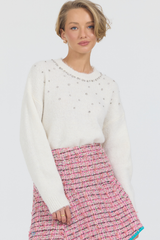 ZELMA SWEATER - CREAM